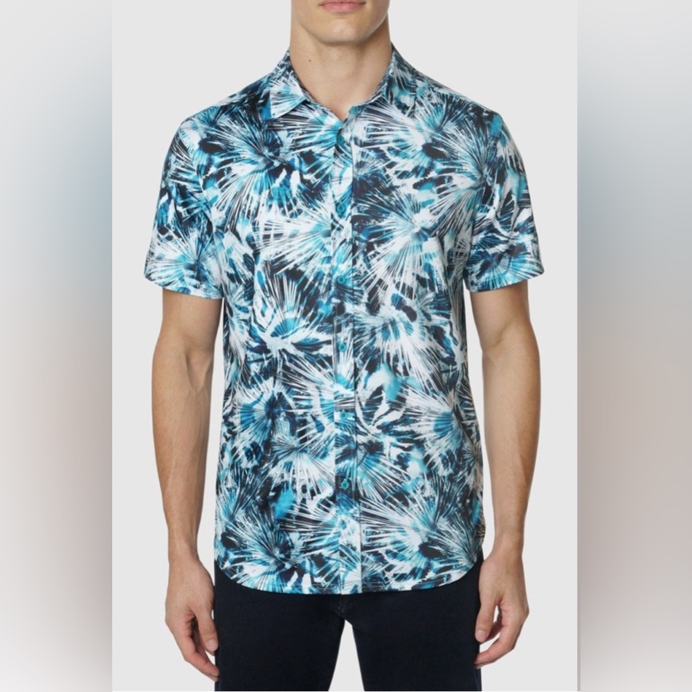 Robert Graham Tue Die Button down Shirt. Mens M